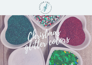 Christmas Glitter Colors
