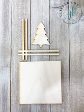 Glitter Luv DIY Kits Christmas Tree Leaning Ladder Interchangeable DIY Kit