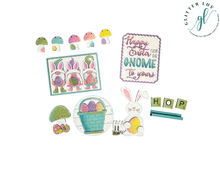 Glitter Luv DIY Kits Standard Kit | Unfinished Gnome Easter Tier Tray DIY Kit