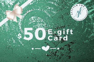 Glitter Luv Gift Card $50.00 USD Glitter Luv Gift Card