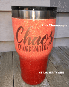 Strawberry Wine Iridescent Glitter