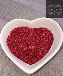 Glitter Luv Metallic Glitter Strawberry Red Metallic Glitter