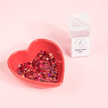 Glitter Luv Shapes 0.5oz Shaker Shower with Love Shapes Glitter